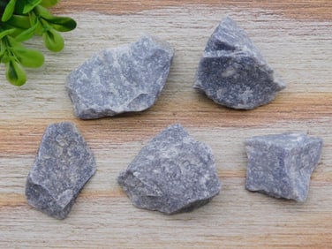 BLUE QUARTZ ROCK STONE LAPIDARY SPECIMEN