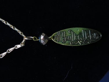 ALL YOU NEED IS LOVE NECKLACE