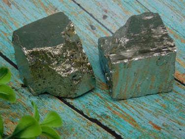 NATURAL FORMATION SPANISH PYRITE CUBE ROCK STONE LAPIDARY SPECIMEN