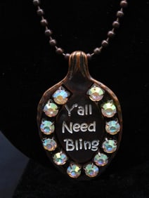 YALL NEED BLING SPOON NECKLACE