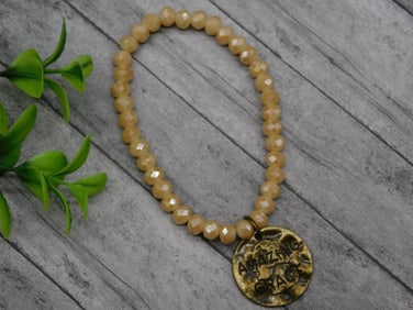 AMAZING GRACE AND SPARKLE BEAD BRACELET