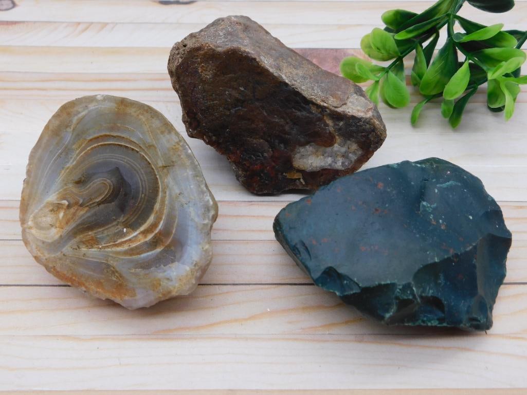 1 POUND MIXED LOT ROCK STONE LAPIDARY SPECIMEN: 1 POUND MIXED LOT ROCK STONE LAPIDARY SPECIMEN
