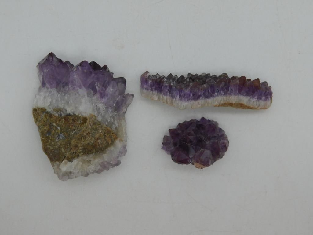 AMETHYST ROCK STONE LAPIDARY SPECIMEN: AMETHYST ROCK STONE LAPIDARY SPECIMEN
