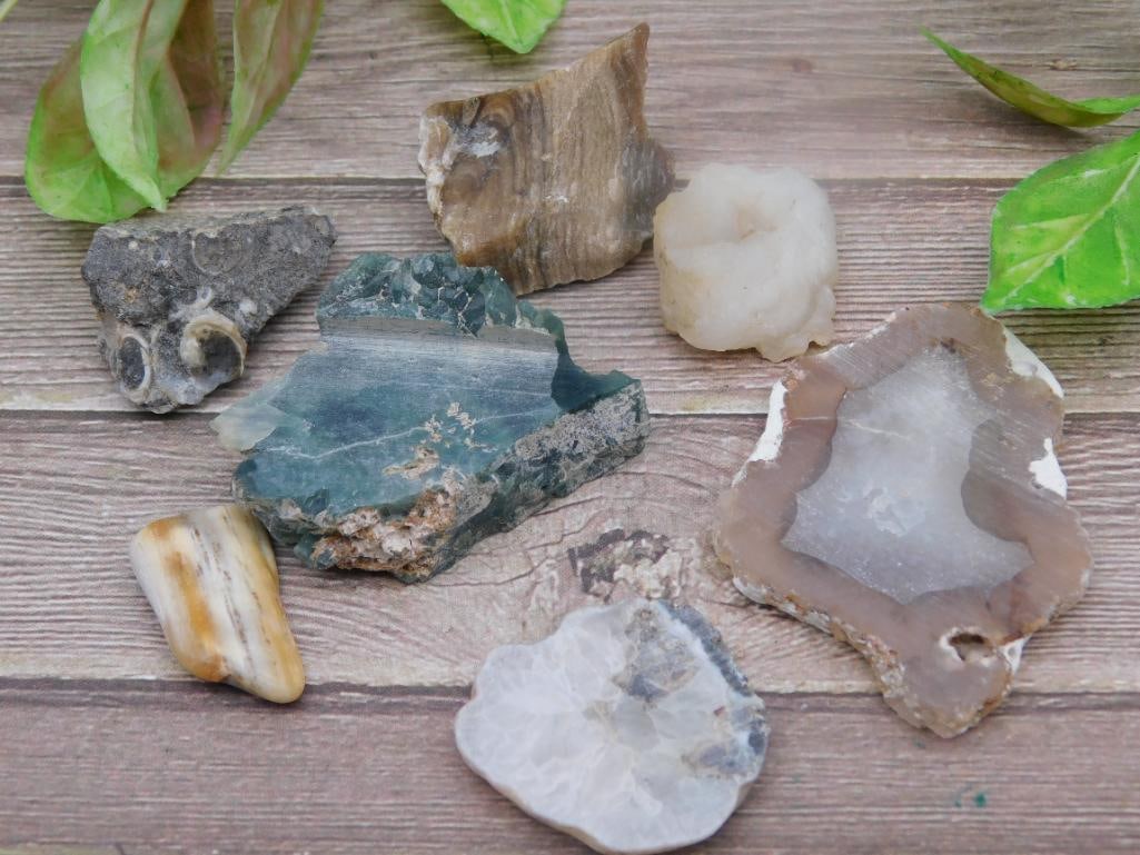 ROCK STONE LAPIDARY SPECIMEN: ROCK STONE LAPIDARY SPECIMEN