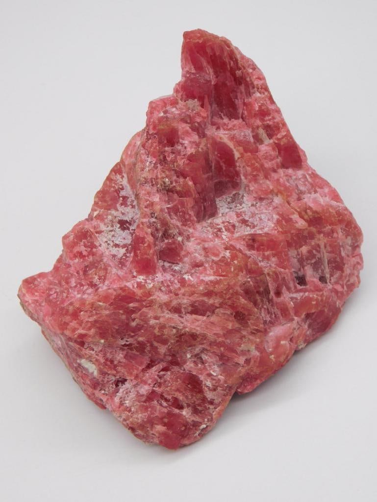 GEM RHODONITE 1840 CARATS ROCK STONE LAPIDARY SPECIMEN: GEM RHODONITE 1840 CARATS ROCK STONE LAPIDARY SPECIMEN