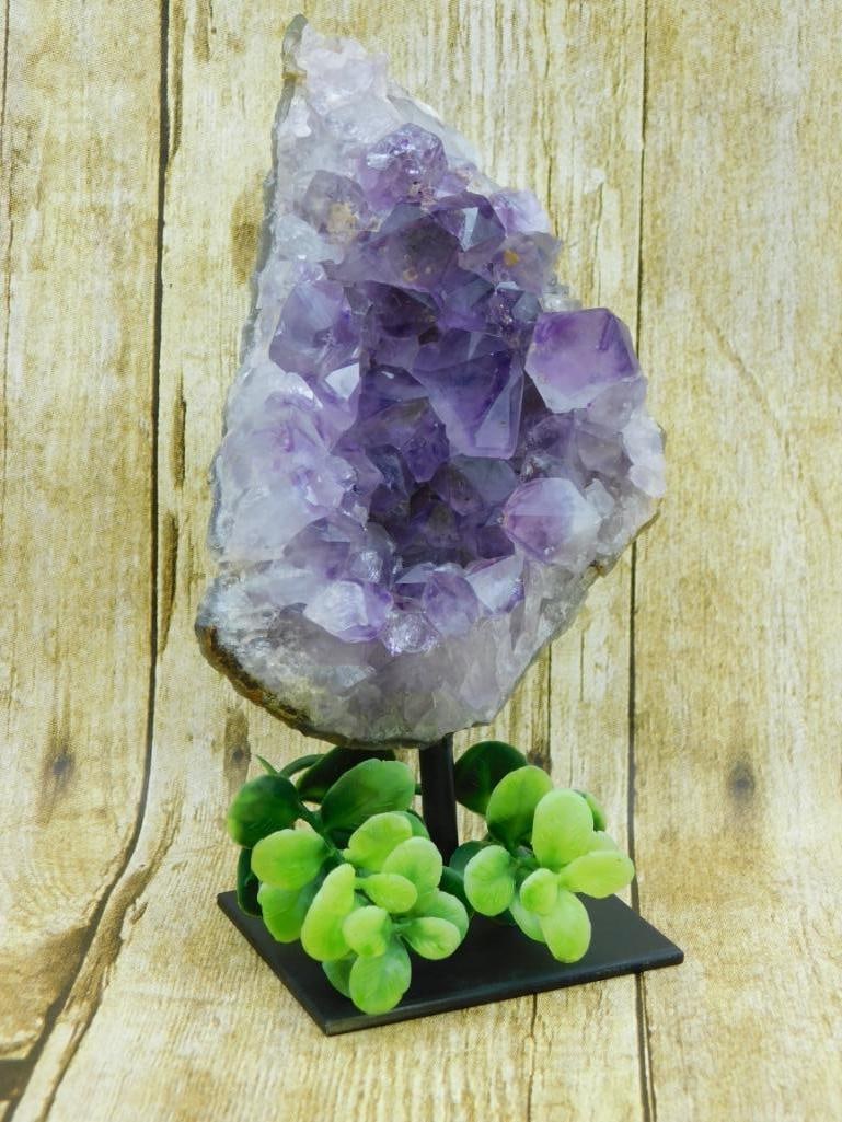 AMETHYST DISPLAY ROCK STONE LAPIDARY SPECIMEN: AMETHYST DISPLAY ROCK STONE LAPIDARY SPECIMEN