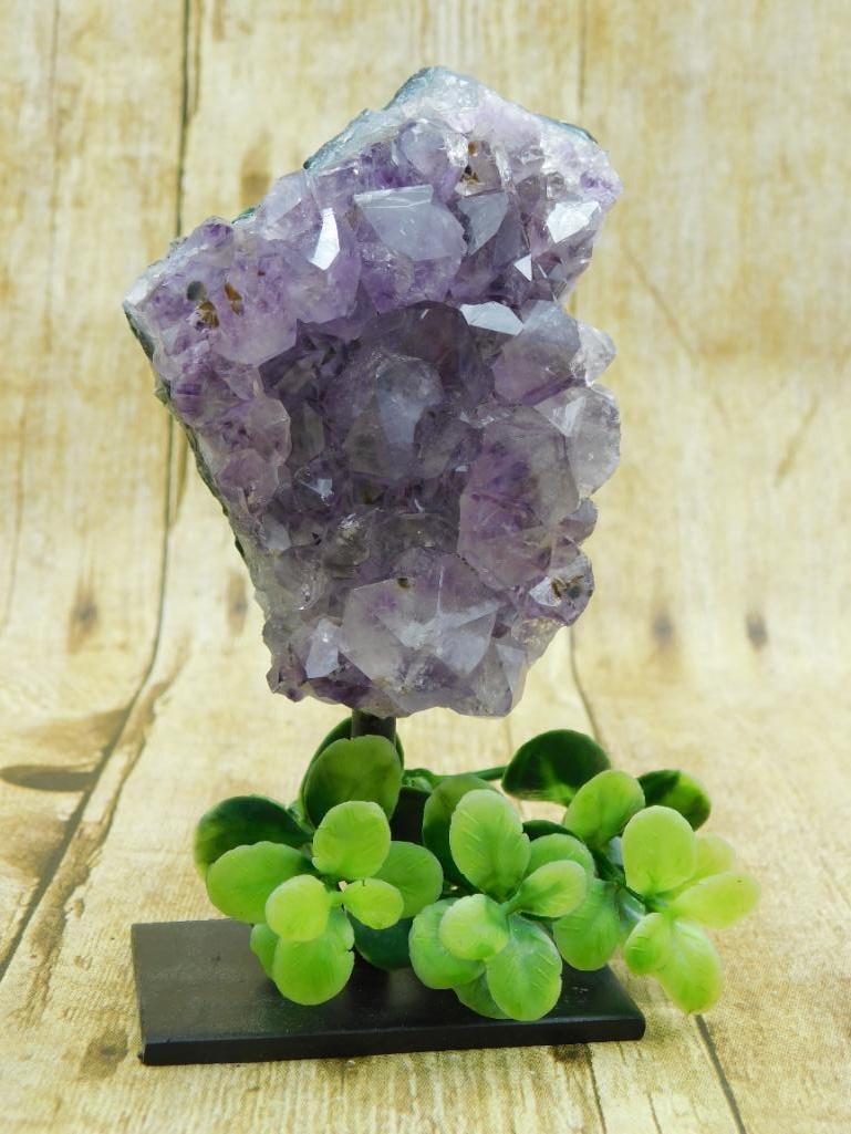 AMETHYST DISPLAY ROCK STONE LAPIDARY SPECIMEN: AMETHYST DISPLAY ROCK STONE LAPIDARY SPECIMEN