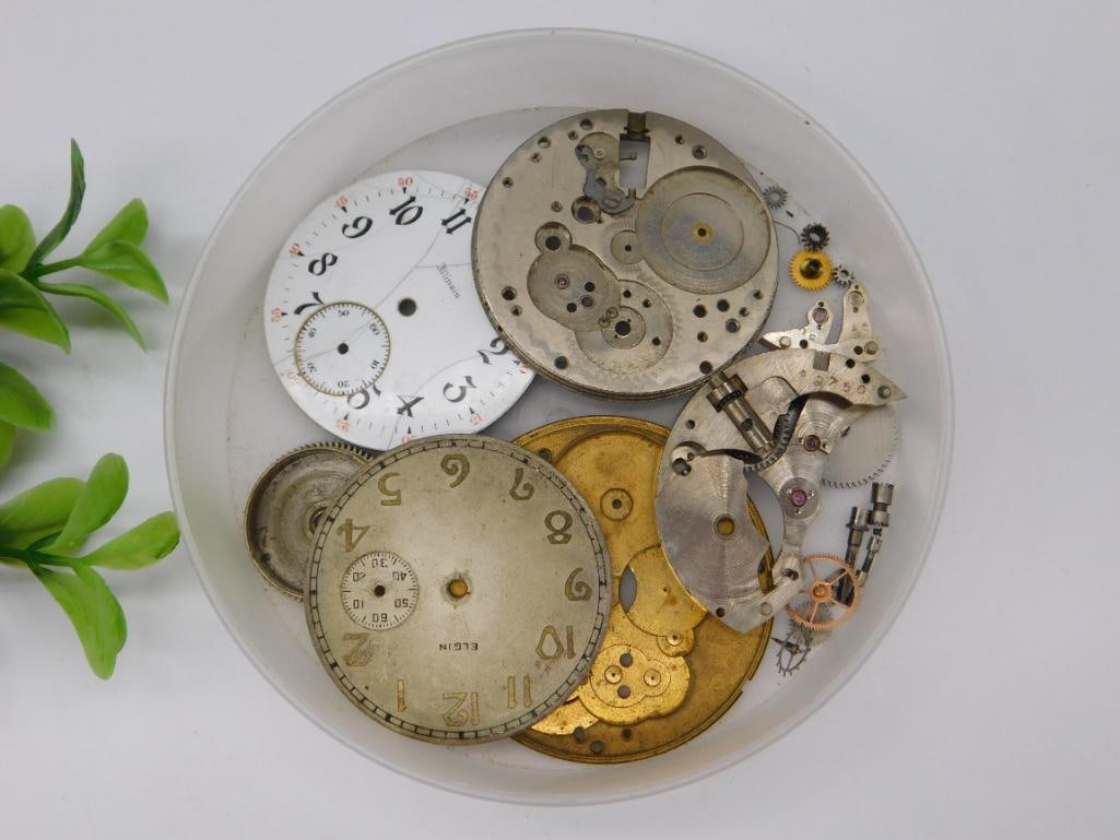 Vintage Watch Movements and Dials WATCHMAKER WATCHMAKING TOOLS: Vintage Watch Movements and Dials WATCHMAKER WATCHMAKING TOOLS