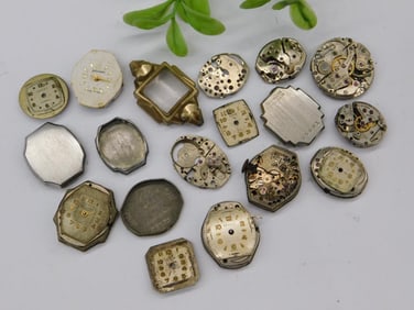 Vintage Watch Movements and Cases Watchmaking Watchmaker Tools