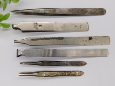 Vintage Tweezers and Metal Tools Watchmaking Watchmaker Tools