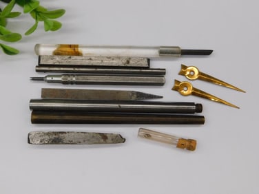 Vintage Metal Tools and Components Watchmaking Watchmaker Tools