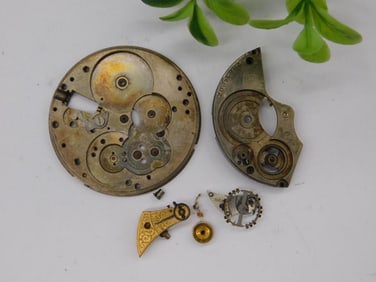 Antique Watch Movement Parts for Repair or Crafting Watchmaking Watchmaker Tools