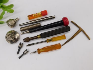 Vintage Hand Tools and Accessories Watchmaking Watchmaker Tools