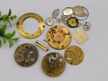 Vintage Watch Parts for Repair or Crafting WATCHMAKER WATCHMAKING TOOLS