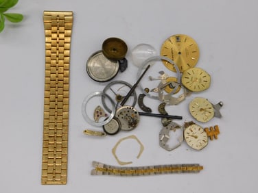 Vintage Watch Parts and Bands WATCHMAKER WATCHMAKING TOOLS