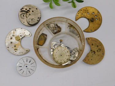 Watch Movement Parts and Faces WATCHMAKER WATCHMAKING TOOLS
