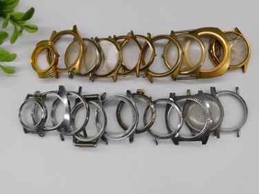 Gold-Tone and Silver-Tone Watch Cases WATCHMAKER WATCHMAKING TOOLS
