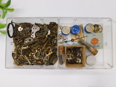 Watch Parts and Repair Tools WATCHMAKER WATCHMAKING TOOLS