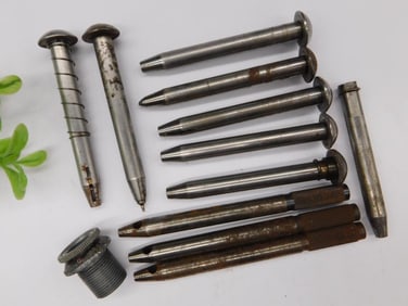Vintage Industrial Metal Tools and Components WATCHMAKER WATCHMAKING TOOLS