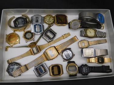 Vintage and Modern Mixed Watches WATCHMAKER WATCHMAKING TOOLS