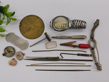 Miscellaneous Vintage and Antique Items WATCHMAKER WATCHMAKING TOOLS