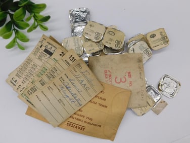 Vintage Industrial Labels and Seals WATCHMAKER WATCHMAKING TOOLS