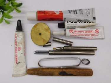 Jewelry Repair Tools and Adhesives WATCHMAKER WATCHMAKING TOOLS