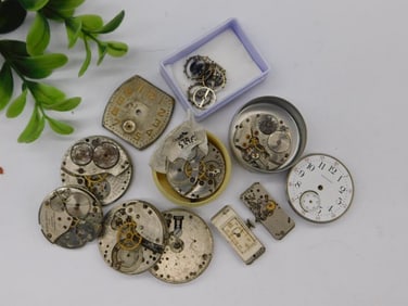Vintage Watch Movements and Parts WATCHMAKER WATCHMAKING TOOLS