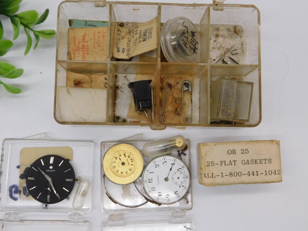 Watch Parts and Accessories Set WATCHMAKER WATCHMAKING TOOLS: Watch Parts and Accessories Set WATCHMAKER WATCHMAKING TOOLS