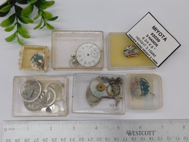 Watch Parts Including Miyota Parts WATCHMAKER WATCHMAKING TOOLS