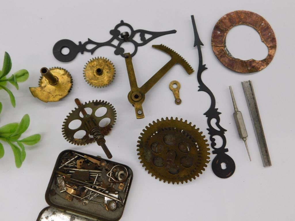 Vintage Watch Parts and Gears Collection WATCHMAKER WATCHMAKING TOOLS: Vintage Watch Parts and Gears Collection WATCHMAKER WATCHMAKING TOOLS