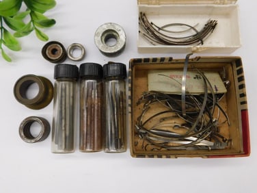 Vintage Watch Parts and Metal Components WATCHMAKER WATCHMAKING TOOLS