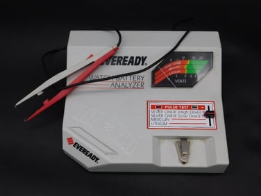 Eveready Watch Battery Analyzer with Testing Tools WATCHMAKER WATCHMAKING TOOLS