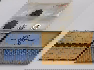 Watchmakers Tools and Components in Cases WATCHMAKER WATCHMAKING TOOLS