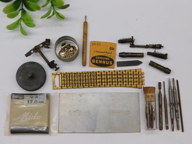 Vintage Watchmaking Tools and Parts WATCHMAKER WATCHMAKING TOOLS