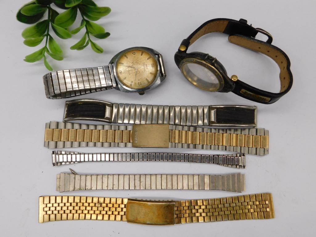 Vintage Wristwatches and Watch Bands WATCHMAKER WATCHMAKING TOOLS: Vintage Wristwatches and Watch Bands WATCHMAKER WATCHMAKING TOOLS