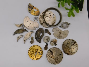 Vintage Watch Parts and Movements WATCHMAKER WATCHMAKING TOOLS