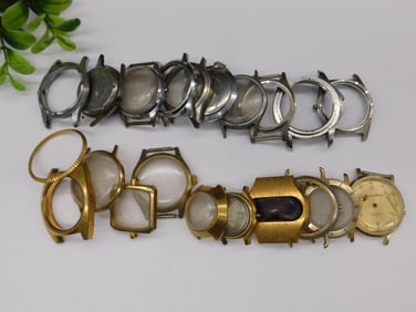 Vintage Watch Cases and Parts WATCHMAKER WATCHMAKING TOOLS