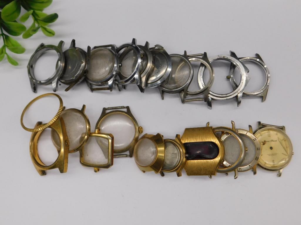 Vintage Watch Cases and Parts WATCHMAKER WATCHMAKING TOOLS: Vintage Watch Cases and Parts WATCHMAKER WATCHMAKING TOOLS