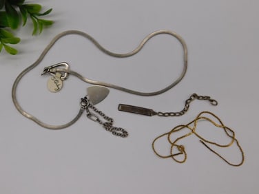 Chains and Pendants Sterling