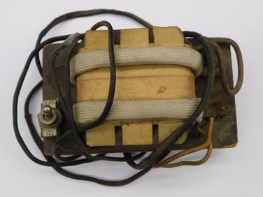Vintage Transformer with Toggle Switch and Wiring