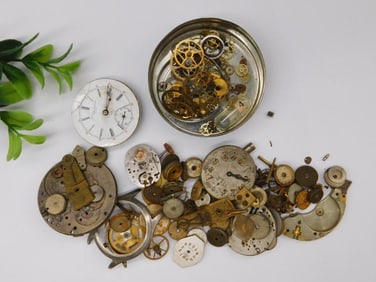 Vintage Watch Parts and Movements Watchmaker Watchmaking Tools