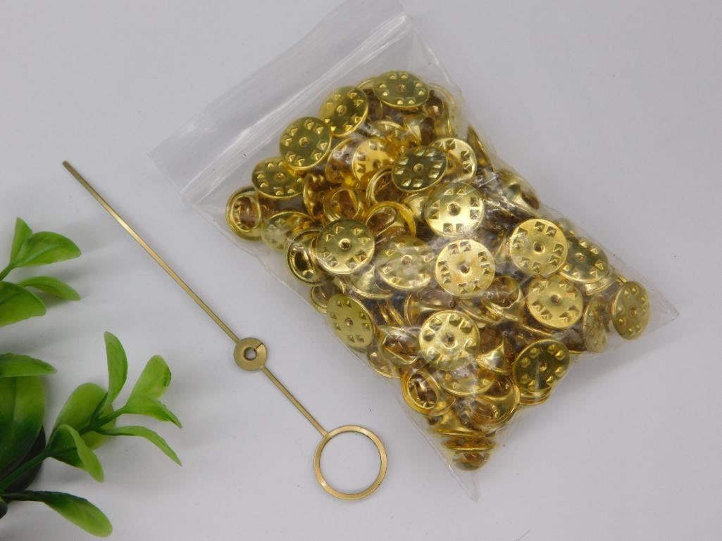 Gold-Tone Clock Hands and Washers Watchmaker Watchmaking Tools: Gold-Tone Clock Hands and Washers Watchmaker Watchmaking Tools