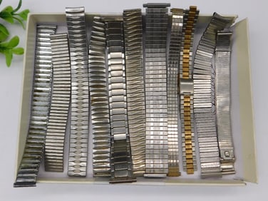 Metal Watch Bands Collection Watchmaker Watchmaking Tools