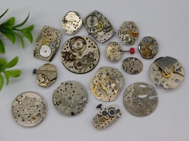 Vintage Watch Movements Watchmaker Watchmaking Tools