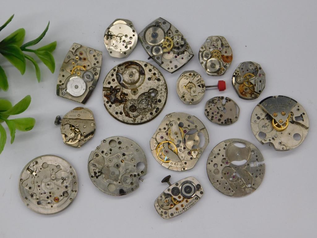 Vintage Watch Movements Watchmaker Watchmaking Tools: Vintage Watch Movements Watchmaker Watchmaking Tools