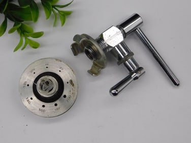 Metal Tool Part with Dial and Handle Assembly Watchmaker Watchmaking Tools