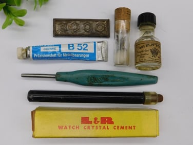 Vintage Watch Repair Tools and Supplies Watchmaker Watchmaking Tools