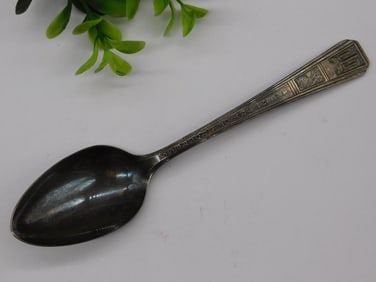 Vintage 1933 Soviet Inscribed Collectible Spoon