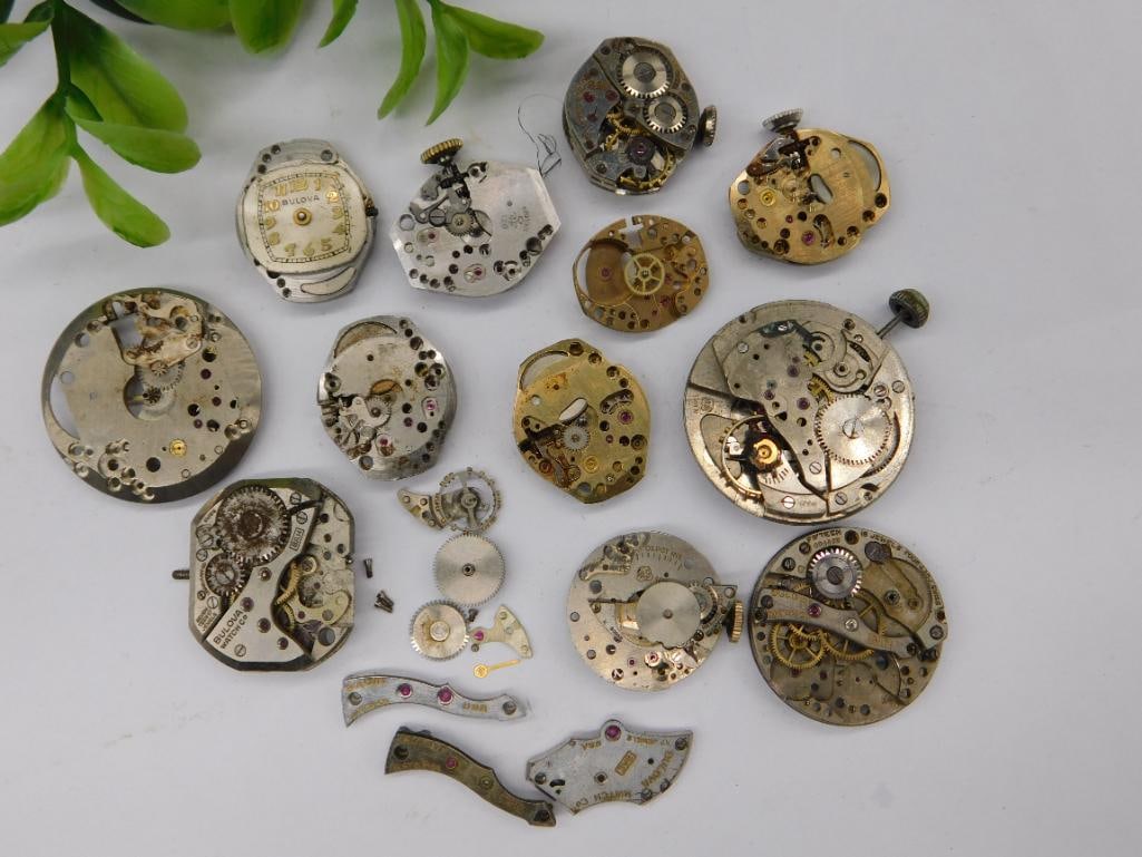 Vintage Watch Movements for Parts or Repair Watchmaker Watchmaking Tools: Vintage Watch Movements for Parts or Repair Watchmaker Watchmaking Tools